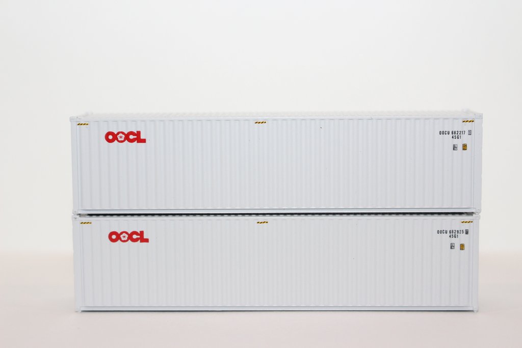 JTC Model Trains 405008 N OOCL 40' High Cube Container with Magnetic System
