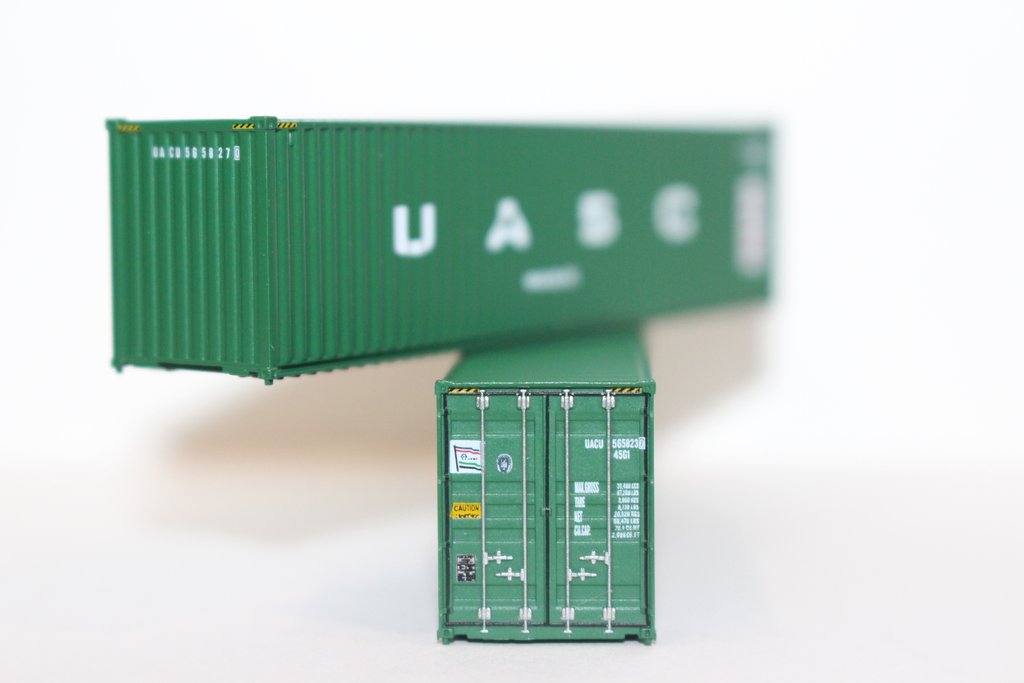 JTC Model Trains 405010 N UASC 40' High Cube Container with Magnetic System