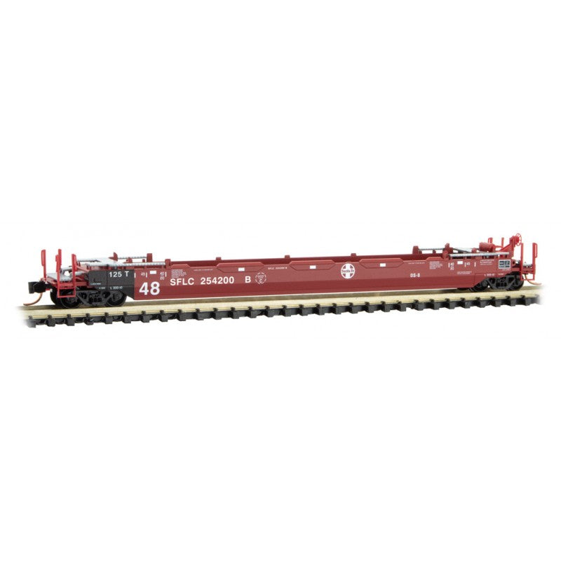 Micro-Trains 13500142 N ATSF 70’ Husky Stack Well Car #254200B