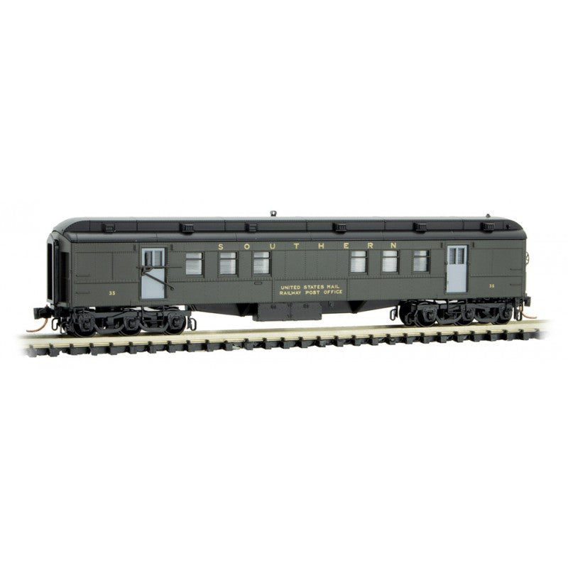 Micro-Trains 14000330 N Southern 60' RPO Heavyweight Passenger Car #35