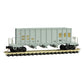 Micro-Trains 12500102 N CSX 43’ 3-Bay Ortner Rapid Discharge Hopper Car #291840