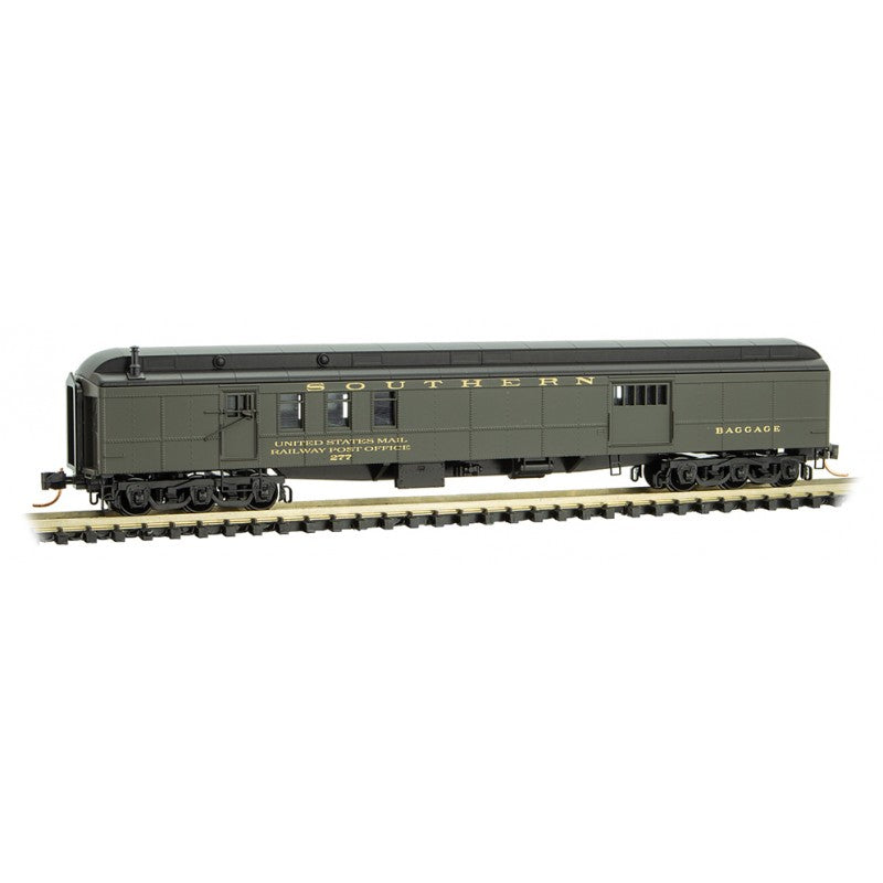 Micro-Trains 14800330 N Southern 70’ Heavyweight Mail Baggage Car #277
