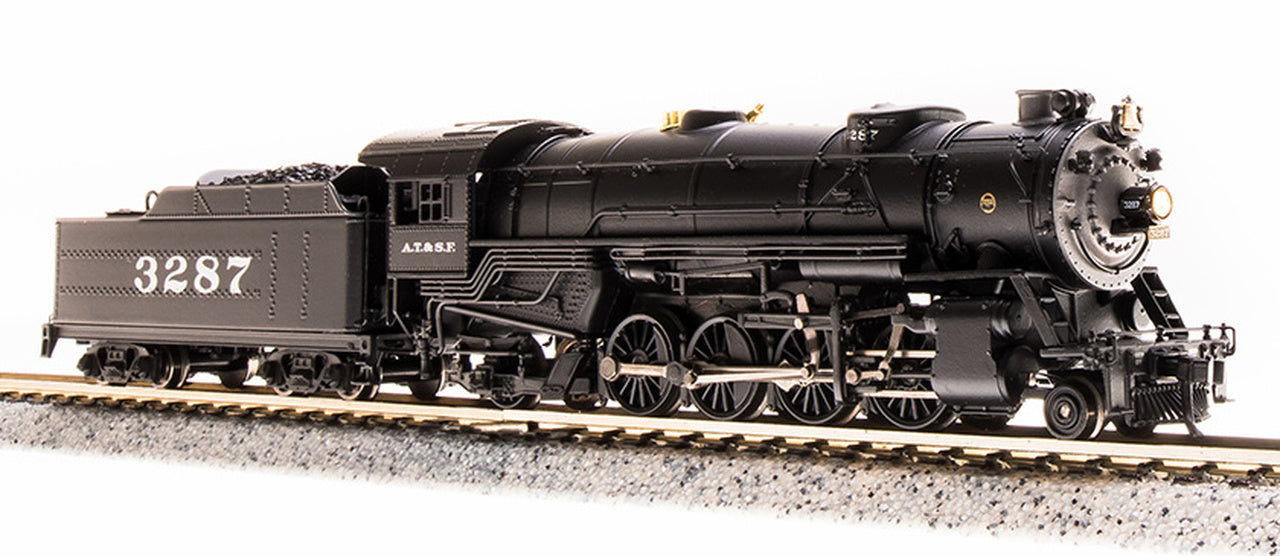 Broadway Limited 5701 N ATSF USRA Heavy Mikado Steam Locomotive Sound #3285