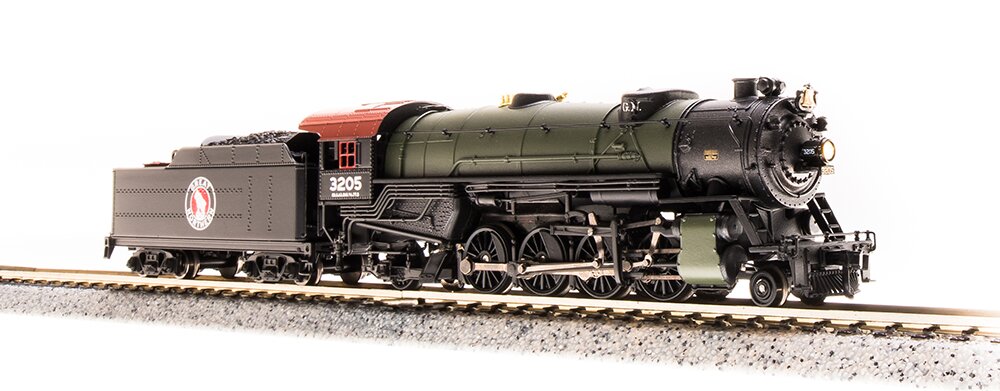 Broadway Limited 5706 N Great Northern USRA Heavy Mikado Steam Loco Sound #3205