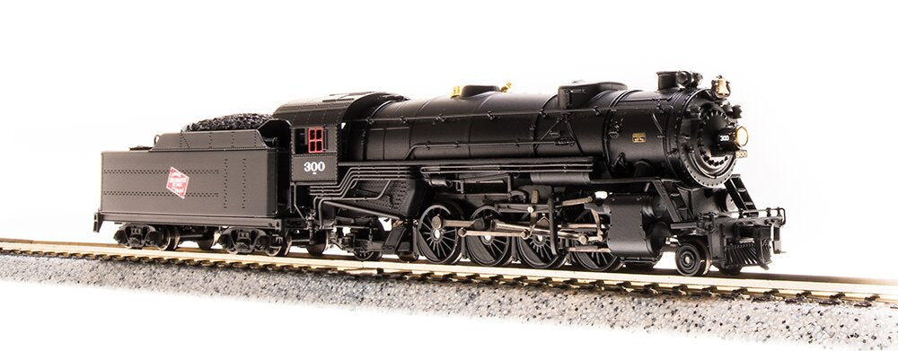 Broadway Limited 5708 N Milwaukee USRA Heavy Mikado Steam Locomotive Sound #300