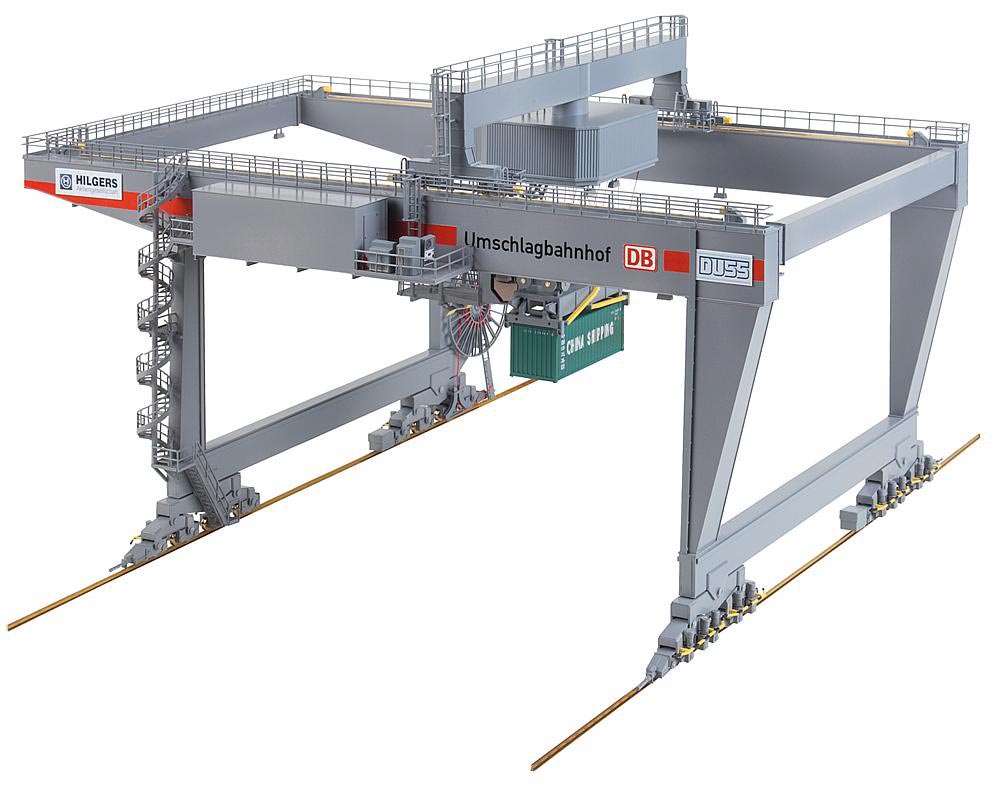 Faller 120290 HO Container Bridge-Crane Building Kit