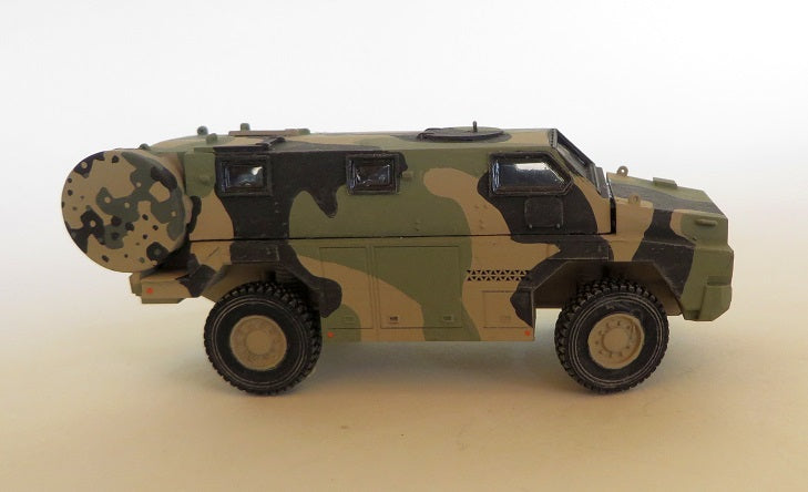 Trident Miniatures 87135 HO Bushmaster Armored Vehicle Resin & Metal Model Kit