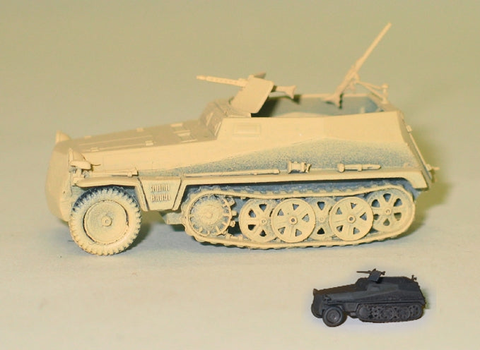 Trident Miniatures 902461 HO SdKfz 250 Series Half-Tracks 250/1 Armored