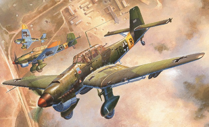 Trumpeter 02421 1:24 Junkers Ju-87B-2 Stuka Military Aircraft Plane Model Kit
