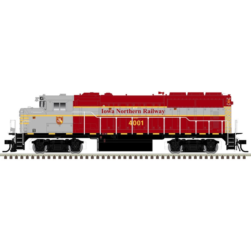 Atlas 10002713 HO Iowa Northern GP40-2W Loco with Sound #4002