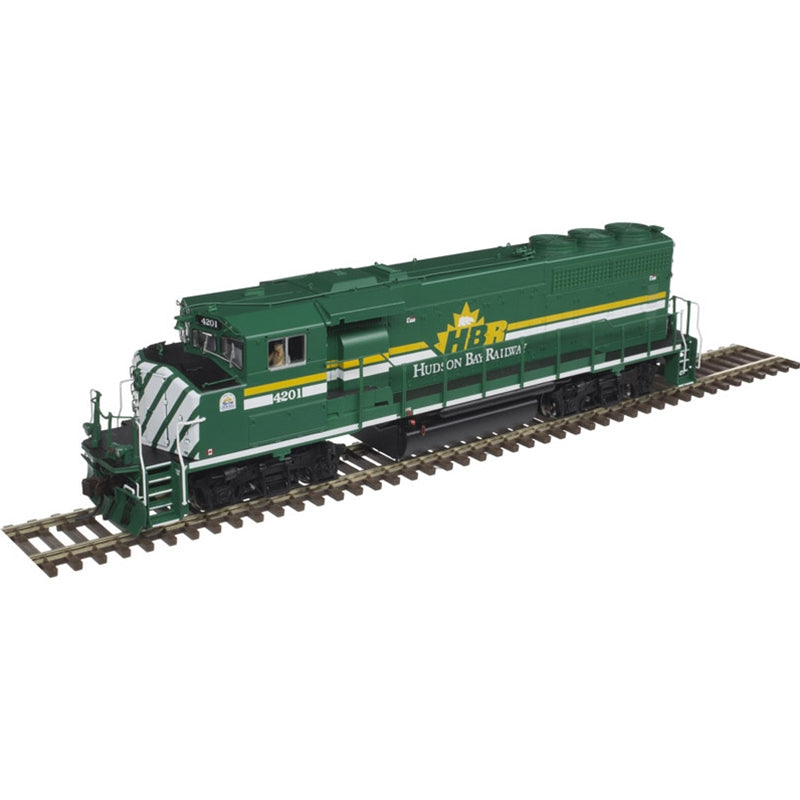 Atlas 10002720 HO Hudson Bay Railway GP40-2W Diesel Locomotive with Sound #4201