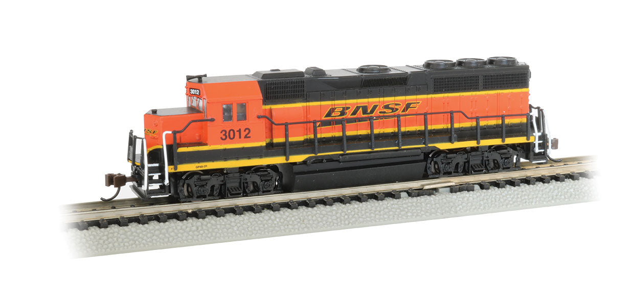 Bachmann 66352 N BNSF GP40 Diesel Loco w/ DCC & Sound #3012
