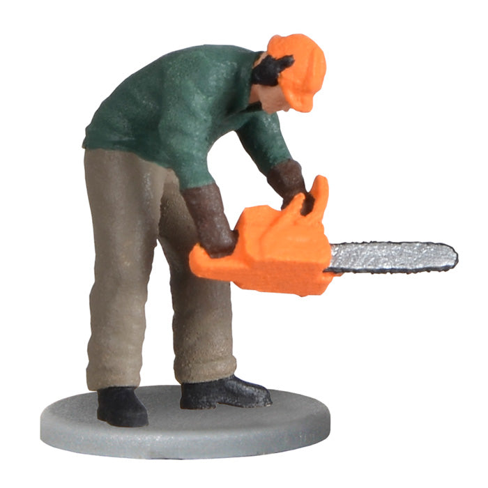 Viessmann Modellspielwaren 1548 HO Moving Lumberjack with Chain Saw Figure