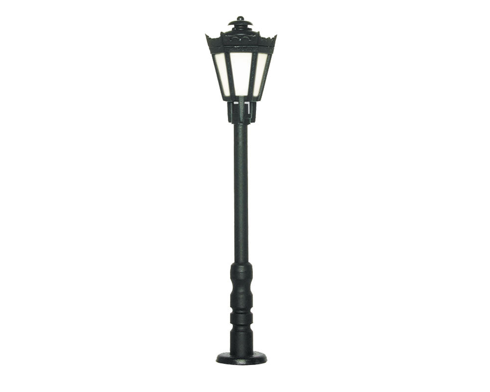 Viessmann 6070 HO Modellspielwaren Warm-White LED Black Park Lamp