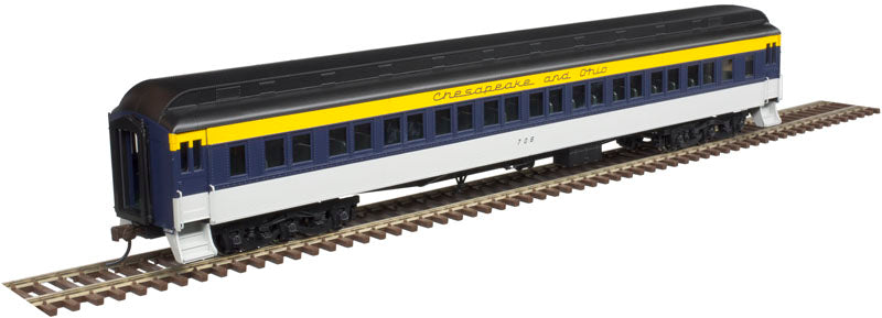 Atlas 20004956 HO Chesapeake and Ohio Paired Window Coach #708