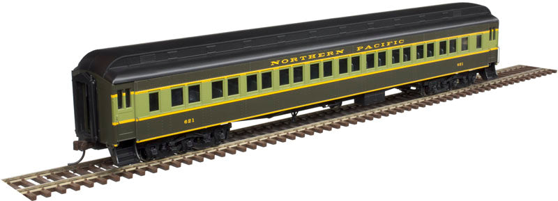 Atlas 20004965 HO Scale Northern Pacific Paired Window Coach Car #621