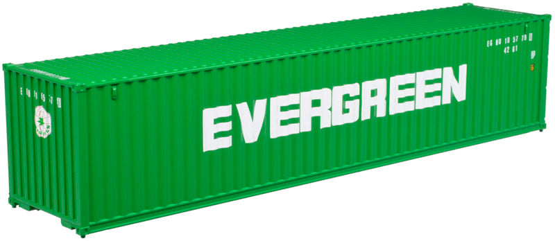 Atlas 20005033 HO Evergreen 40' Standard Height Container #2 (Set of 3)