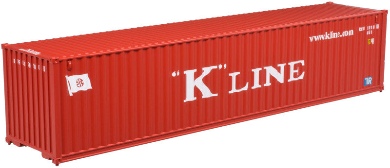 Atlas 20005034 HO K-Line 40' Standard Height Container #1 (Set of 3)