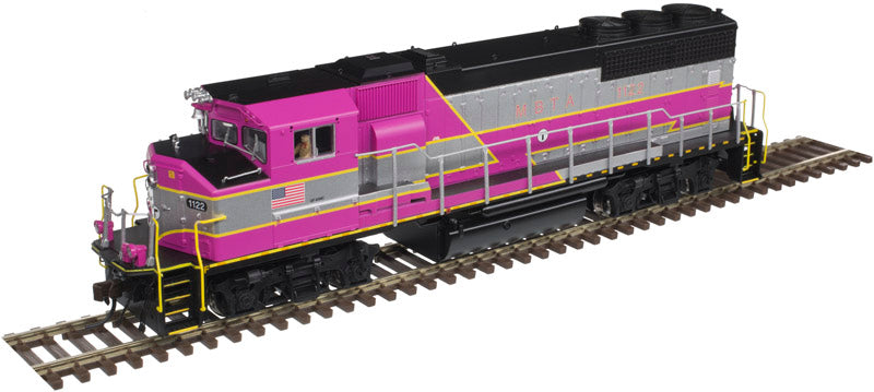 Atlas 10002735 HO MBTA+ GP40-2(W) Silver Series Diesel Locomotive #1116