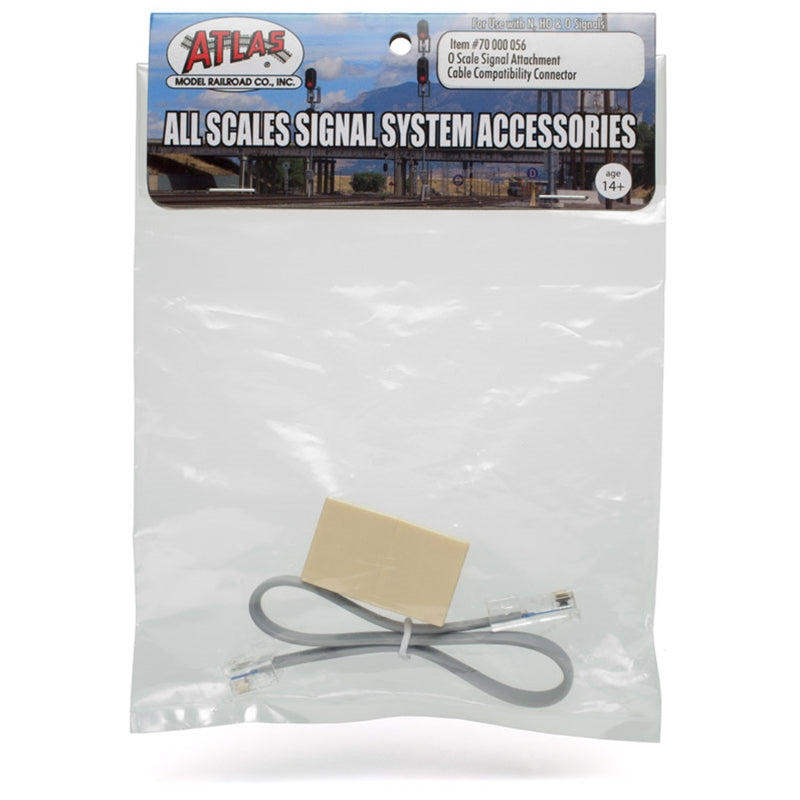 Atlas 70000056 All/O Scale Signal Attachment Cable Compatibility Connector