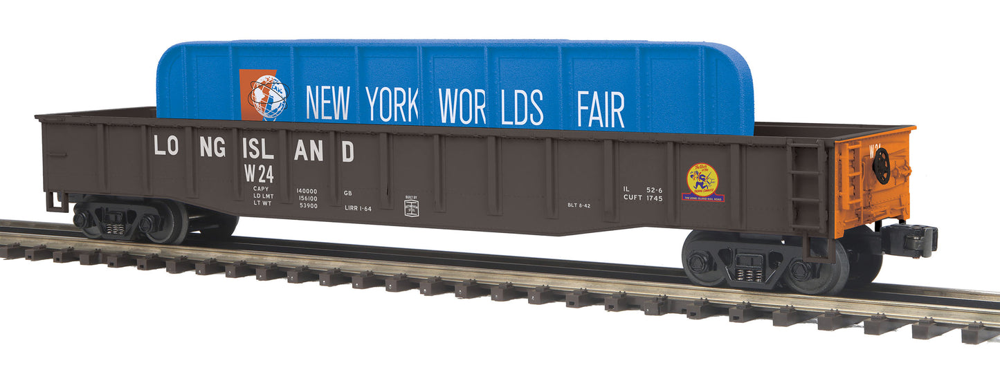 MTH 20-95368 O Long Island World's Fair Gondola Car with Bridge Girder #24