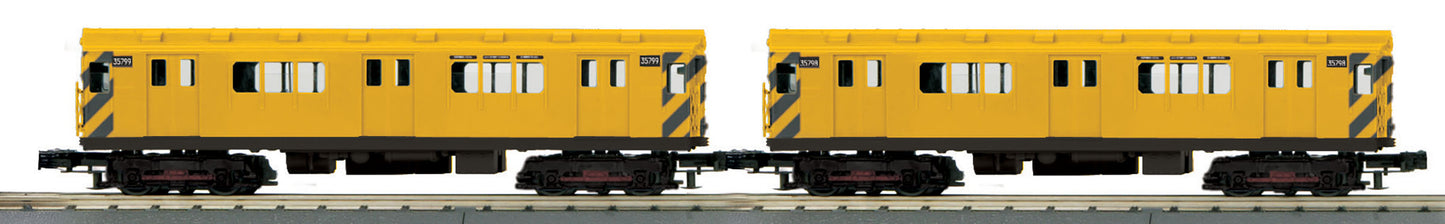 MTH 30-20627-3 O MTA R-12 Subway Add-On Non Powered Set (Set of 2)