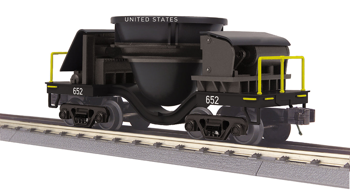 MTH 30-79592 O United States Slag Car in Steel Black #652