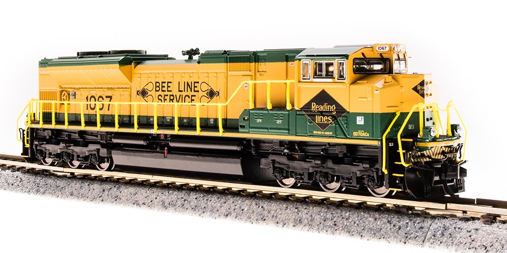 Broadway Limited 3463 N Reading SD70ACe Diesel Loco DCC #1067