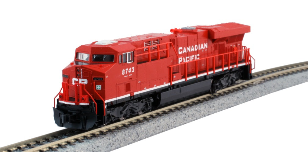 Kato 176-8935-DCC N Canadian Pacific GE ES44AC GEVO Diesel Locomotive #8743