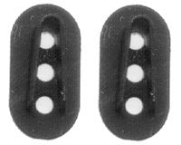 IHC 4424 HO Three Aspect Sunbonnet Target Faces . (Pack of 2)