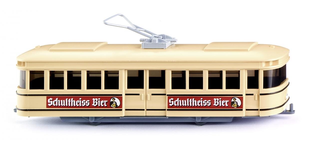 Wiking 075001 HO/1:87 Schultheiss Beer Tram Railcar