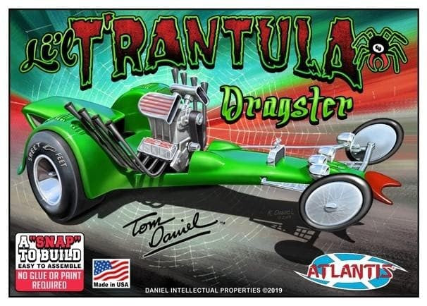 Atlantis Models M6651 1:32 Snap Lil T'rantula Tom Daniel Plastic Model Kit