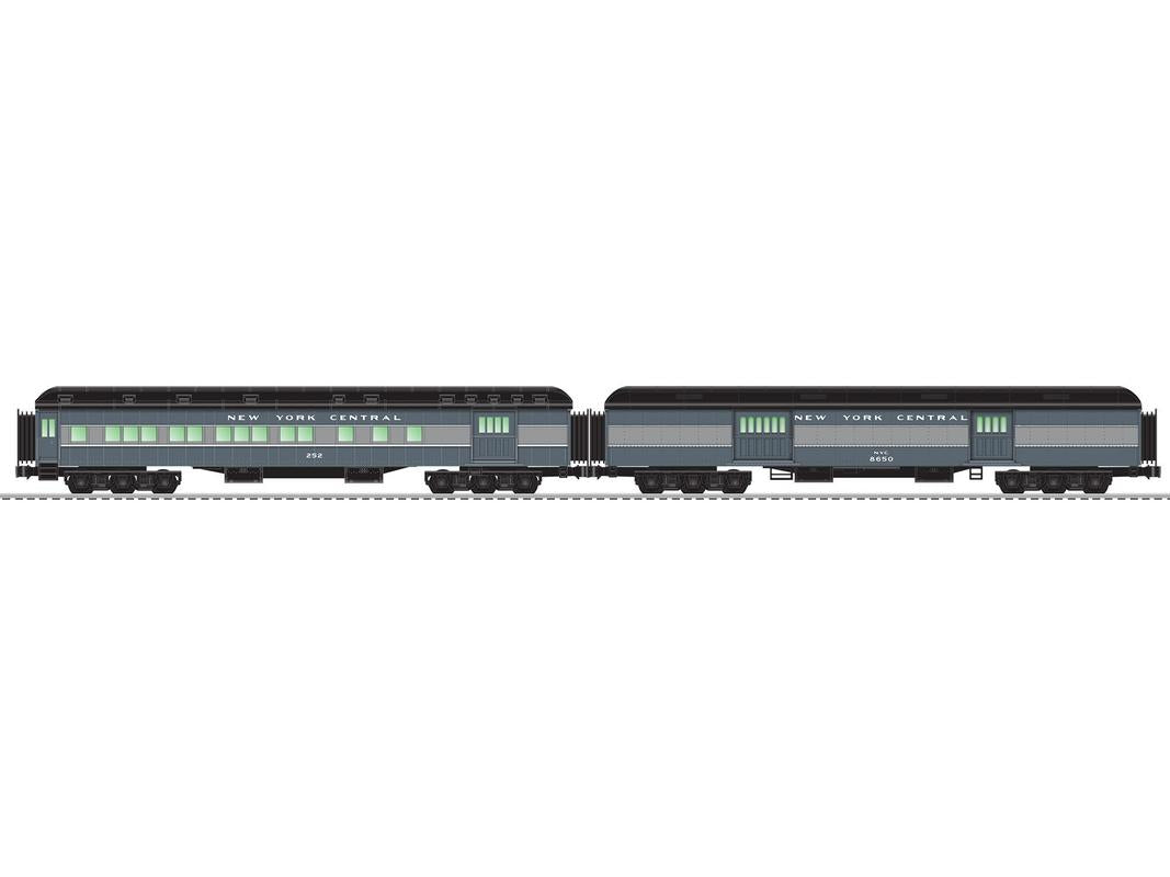 Lionel 6-85333 O New York Central 18'' Heavyweight Baggage/Combine Car