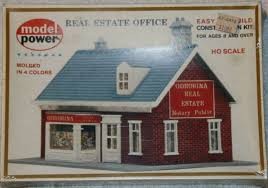 Model Power 442 HO Scale Real Estate Office Building Kit