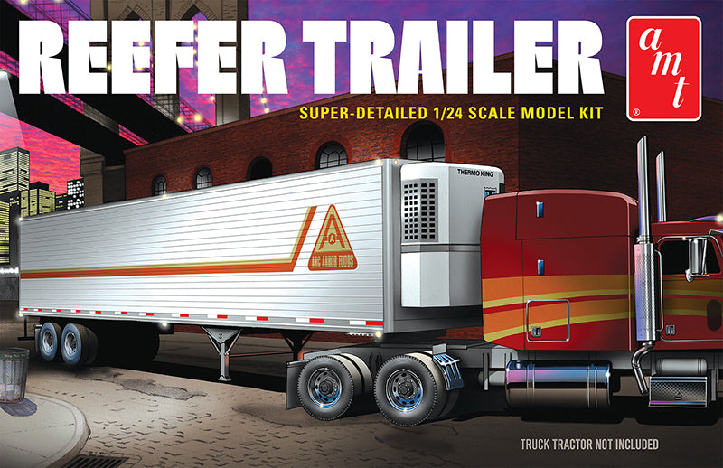 AMT 1170 1:24 Reefer Semi Trailer Plastic Model Kit