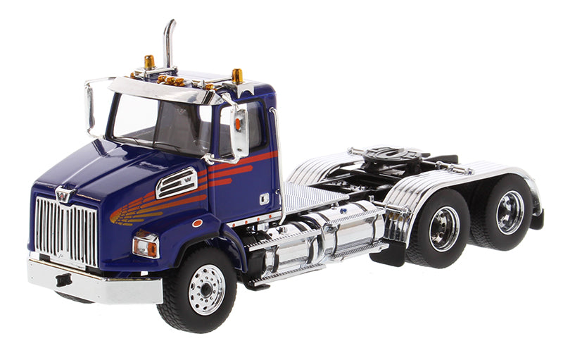 DieCast Masters 71039 1:50 Blue Western Star 4700 SF Tandem Day Cab