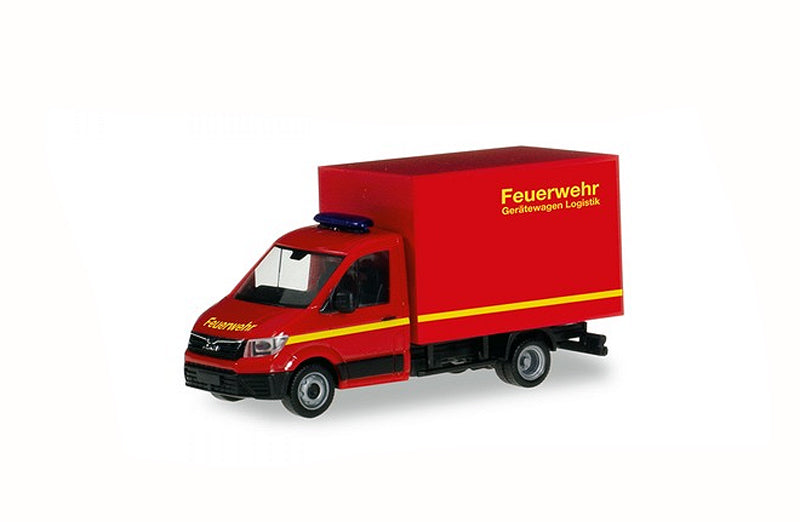 Herpa 094320 HO Fire Services MAN TGE Box Truck