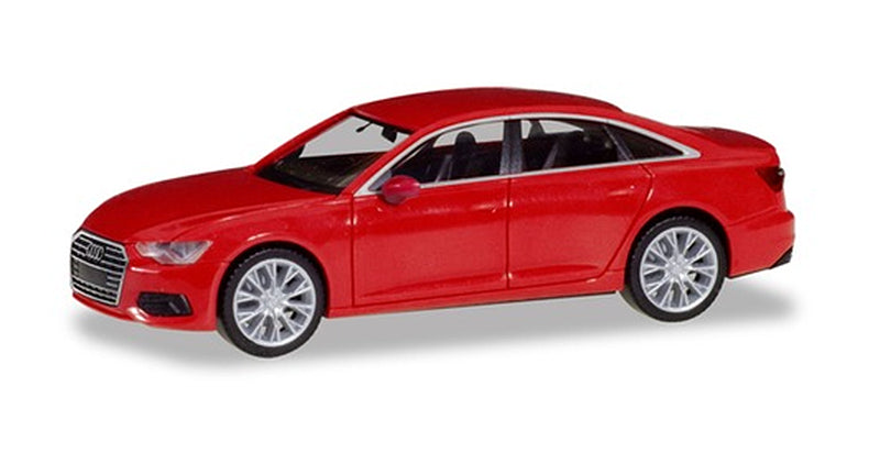 Herpa 430630R HO Metallic Tango Red Audi A6 Sedan