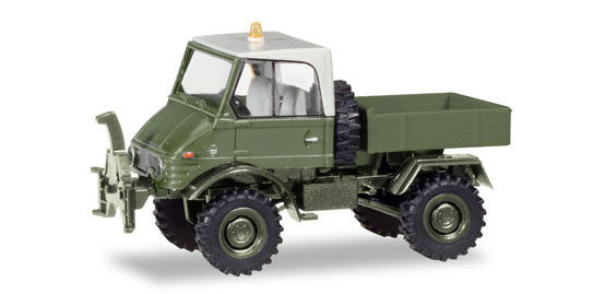 Herpa 746496 HO Green Unimog U 421