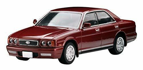 TomyTec 301301 S Assembled Gloria Diecast Sedan Red 1991-1995 Nissan Cedric
