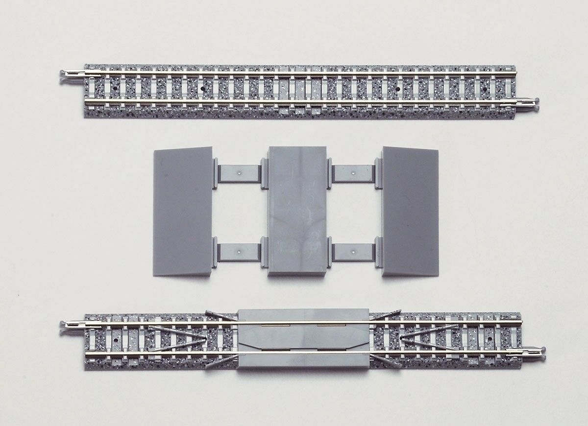 TomyTec 1524 N 140mm S140-RE-PC Straight Rerailer Track