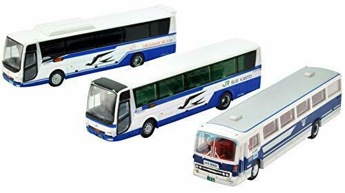 TomyTec 264392 N JNR, JR Bath and JR Tokai Tomei Highway Bus (Set of 3)