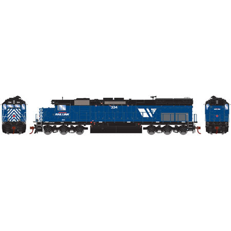Athearn 86736 HO Montana Rail Link Ready-to-Run SD45T-2 Diesel Locomotive #334