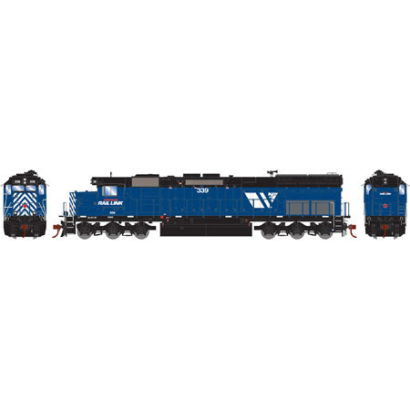 Athearn 86738 HO Montana Rail Link RTR SD45T-2 Diesel Locomotive #339