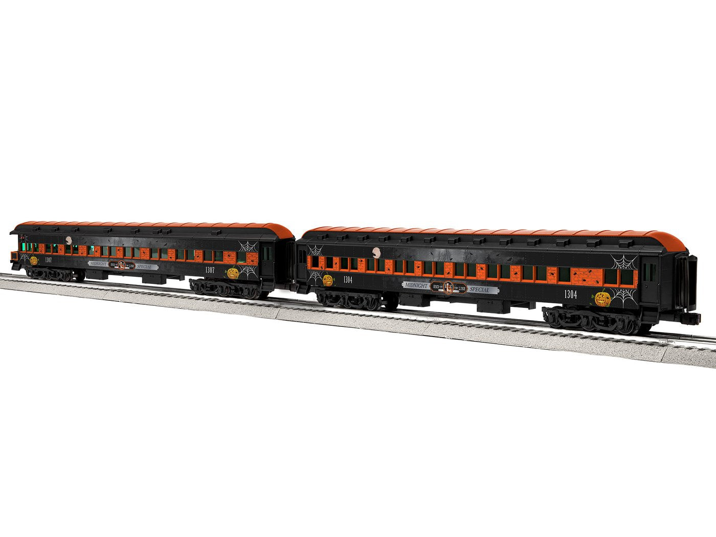 Lionel 1927090 O ELX Midnight Special 18" Passenger Car #3 (Pack of 2)