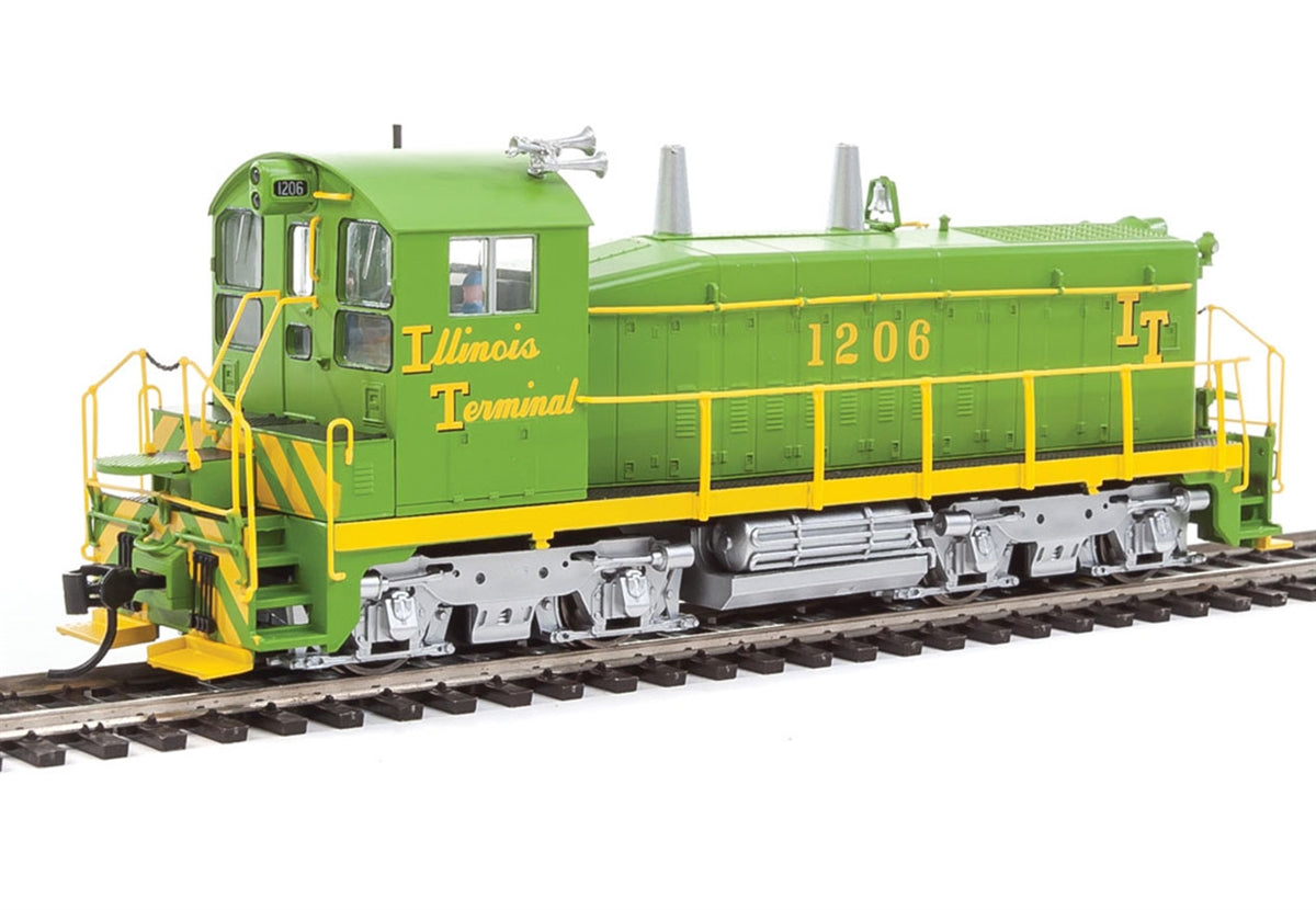 Walthers 920-41441 HO Illinois Terminal EMD SW1200 Diesel Locomotive DCC #1206