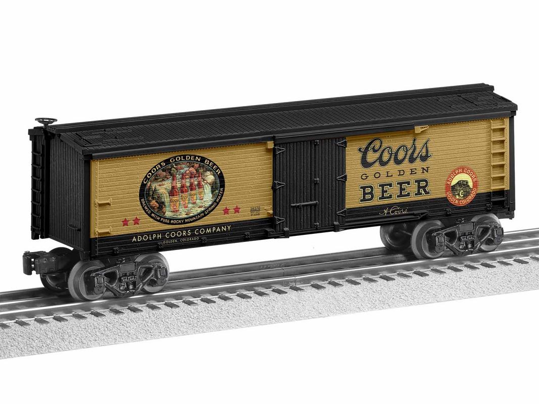 Lionel 1928270 O Gauge Vintage Design Coors Reefer