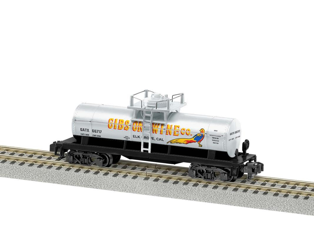 American Flyer 1919131 S Gibson Wine Single Dome Tank Car #66717