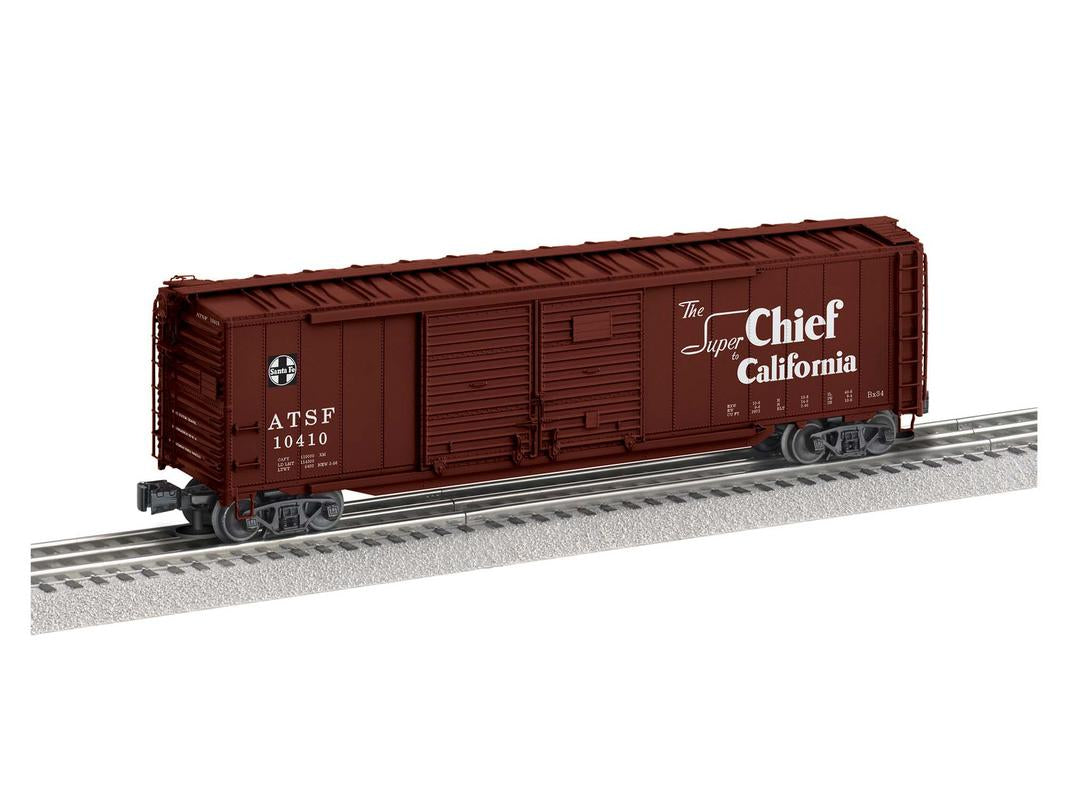 Lionel 1926444 O Santa Fe SuperChief 50' Double Door Boxcar #10410