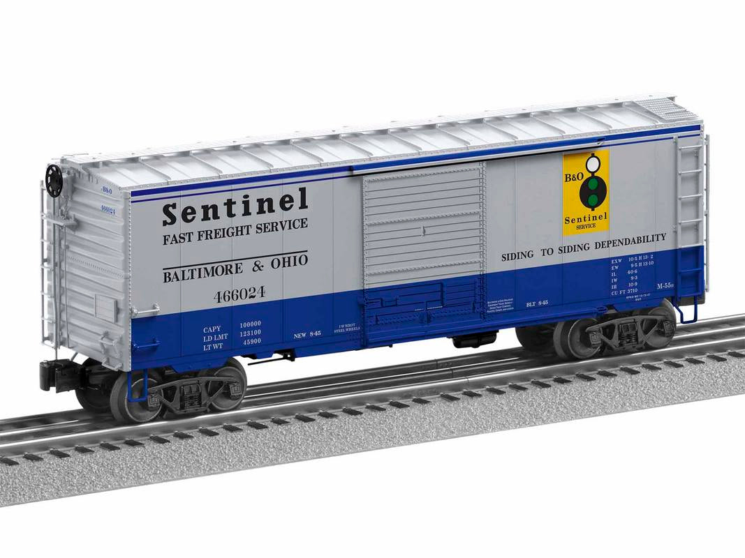 Lionel 1926620 O Baltimore and Ohio Sentinel Freightsounds PS-1 Boxcar #466024